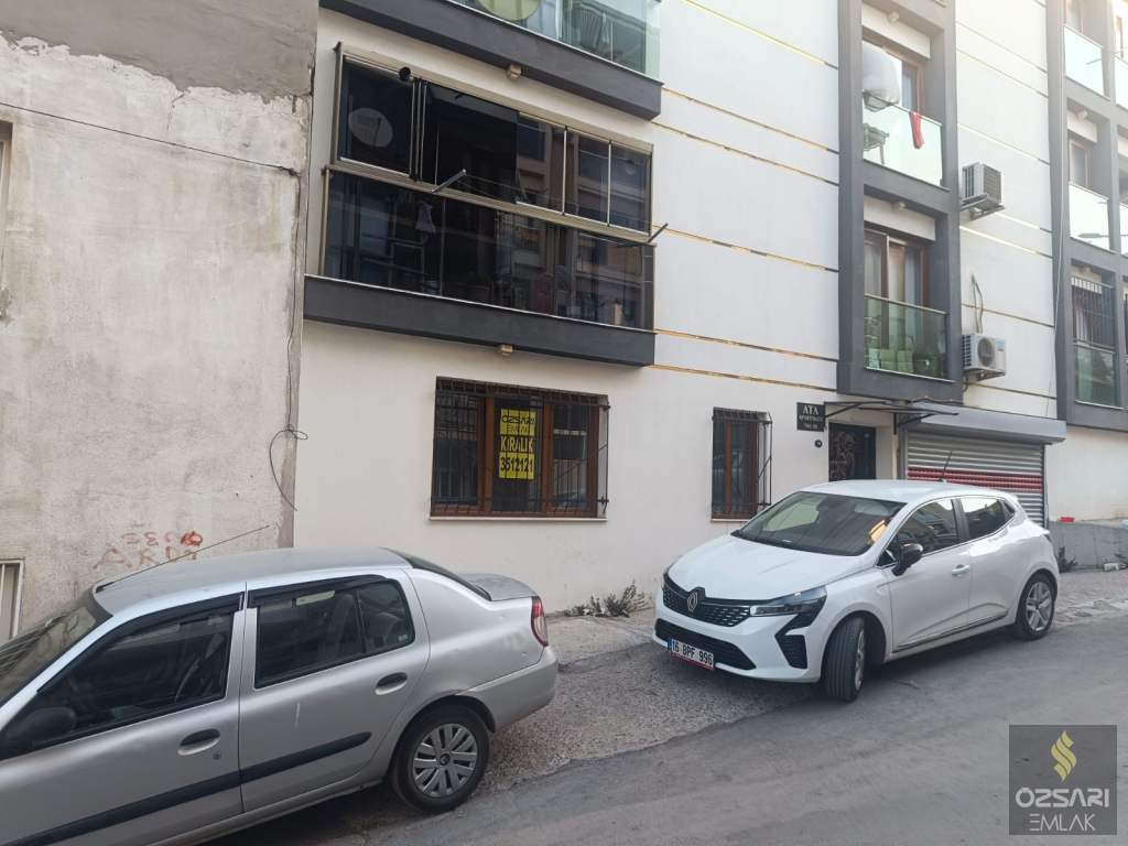 BAYRAKLIDA 2+1 AÇIK MUTFAK  YENİ BİNA  KİRALIK
