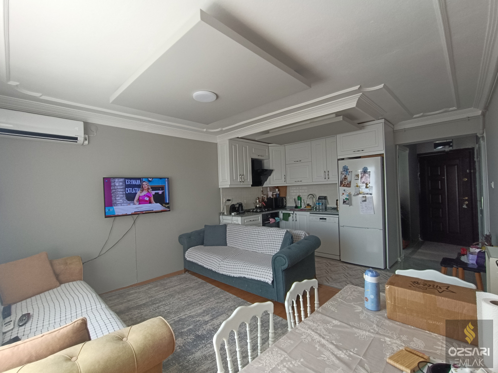 BORNOVA EVKA 4 FULL YAPILI DENİZ MANZARALI FIRSAT SATILIK DAİRE