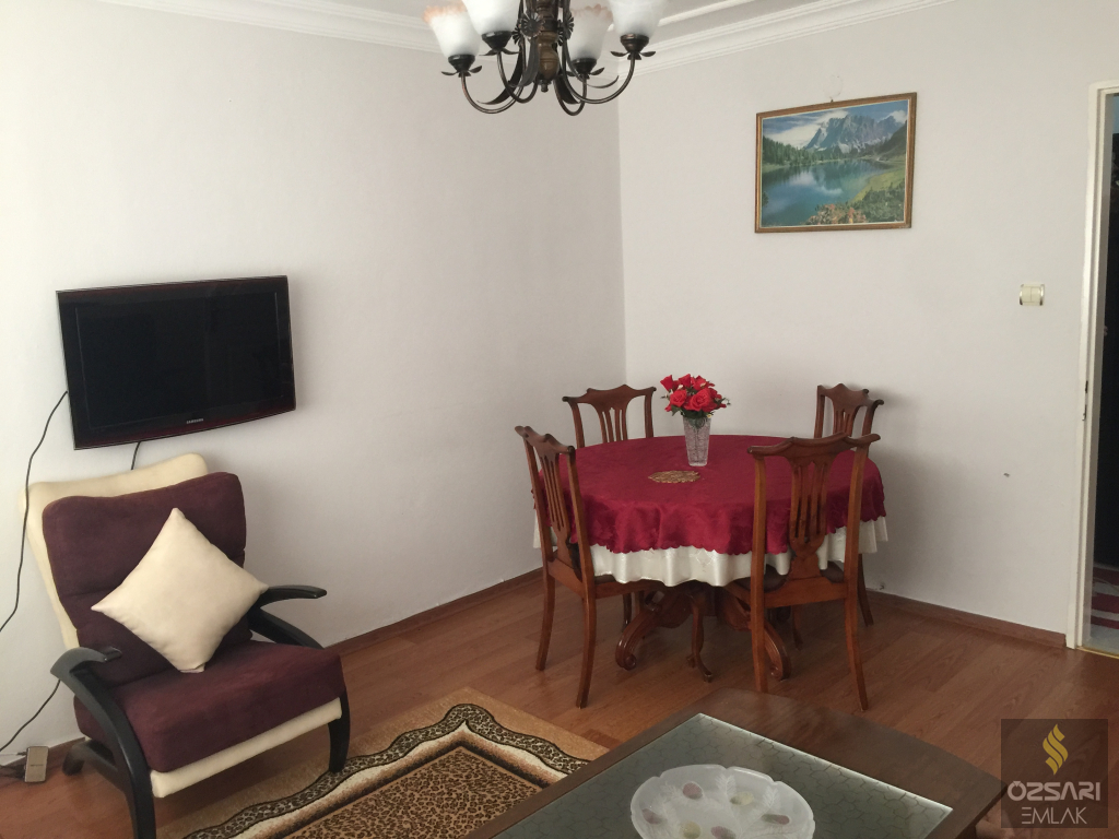 EVKA-4\' DE DOĞALGAZLI EŞYALI DAİRE