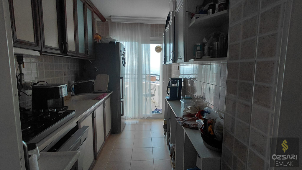 BORNOVA EVKA4 FULL DENİZ MANZARALI GÜNEY CEPHE DOĞALGAZLI ACİL SATILIK DAİRE