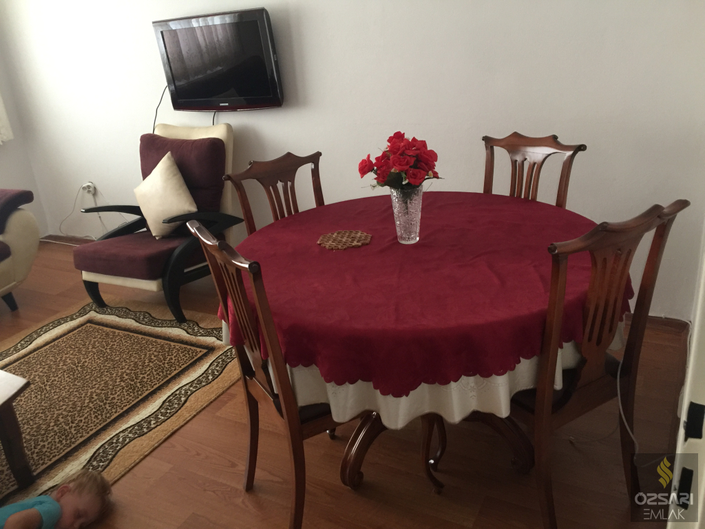 EVKA-4\' DE DOĞALGAZLI EŞYALI DAİRE