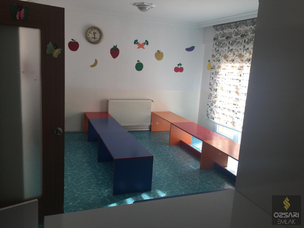 "KAZANÇLI İŞ FIRSATI ! SATILIK TAM DONANIMLI, KİRACILI ANAOKULU RUHSATLI İŞYERİ"