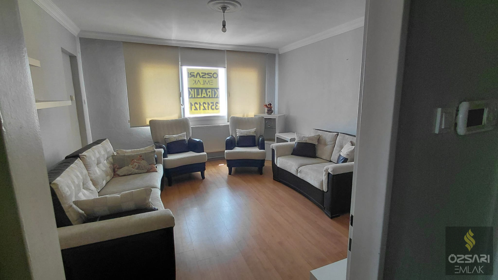 EVKA 4 FULL EŞYALI GÜNEY CEPHE DOĞALGAZLI KİRALIK DAİRE